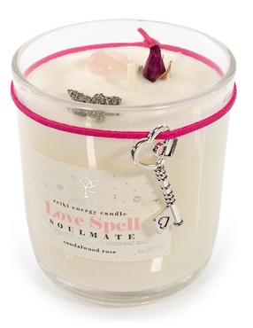 Kit de vela Glitter Zen Mystic Bundles 3 piezas aroma sándalo