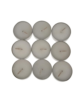 Vela tealight Velfin 9 piezas aroma jazmín