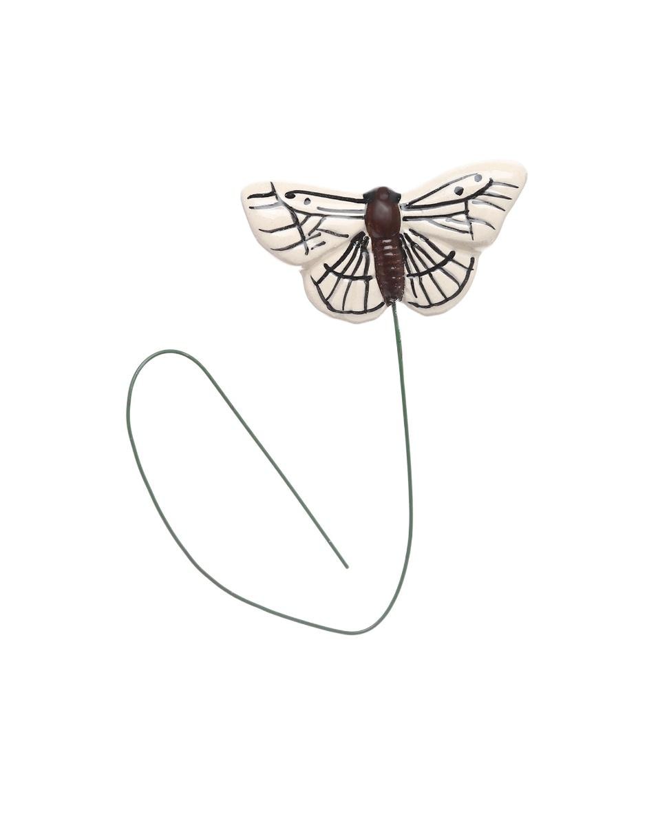 Figura decorativa de Mariposa Xalan negra 1