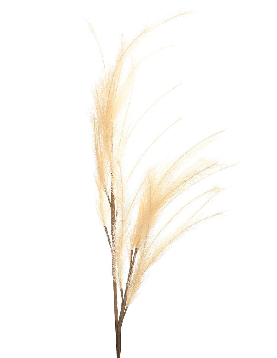 COLA DE ZORRO BRILLANTE, 104 CM, BEIGE