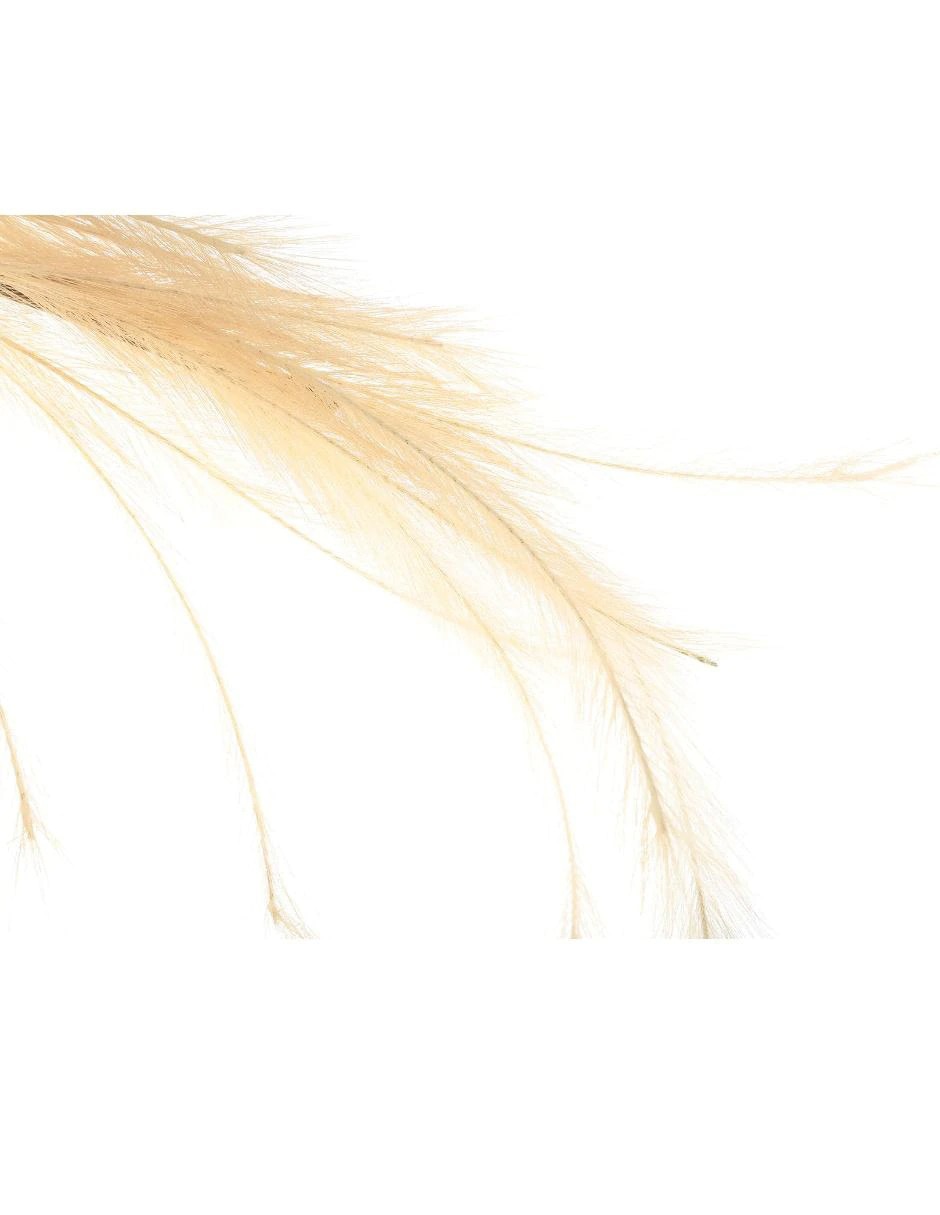 COLA DE ZORRO BRILLANTE, 104 CM, BEIGE