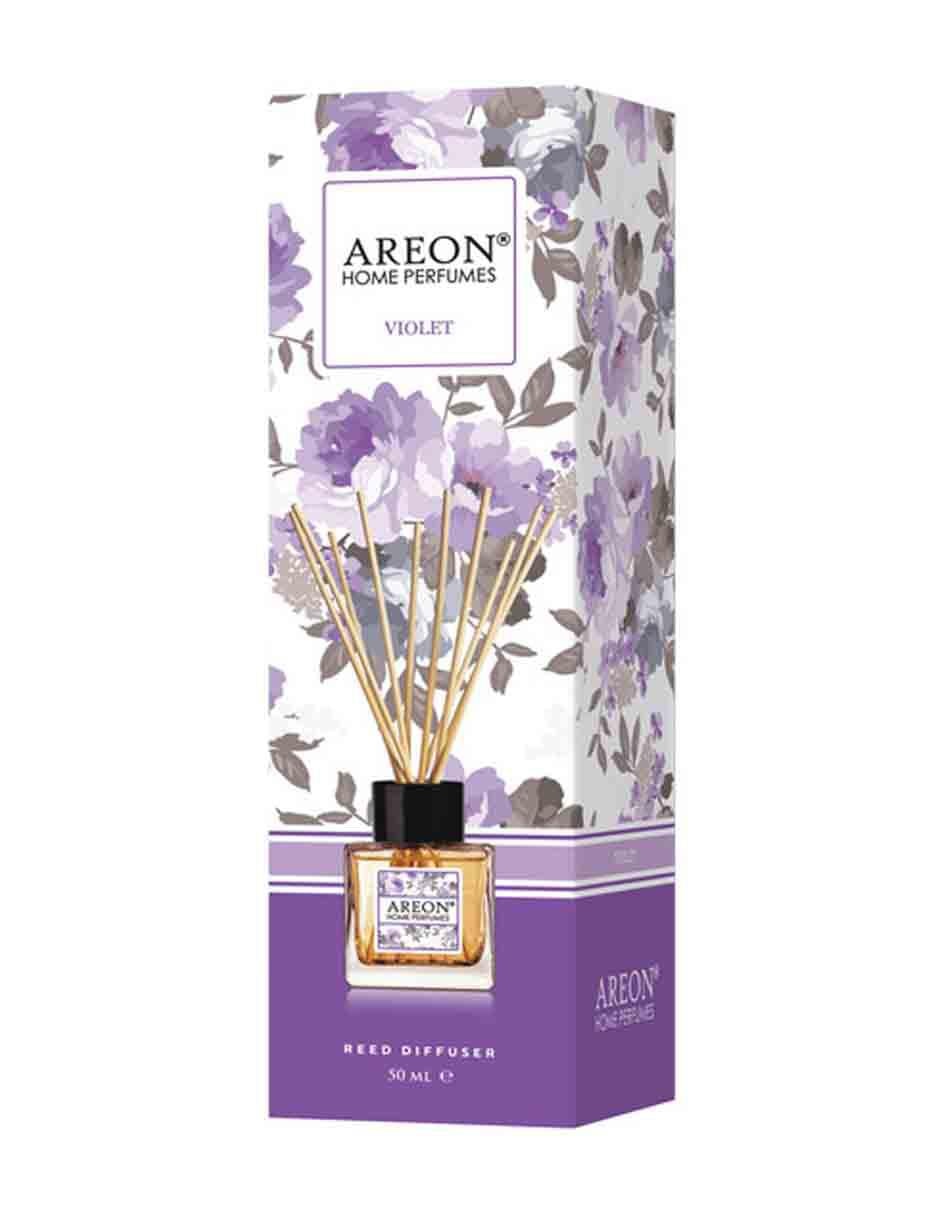 Difusor ambientador de varillas 50 ml Aroma Violet pack3 3