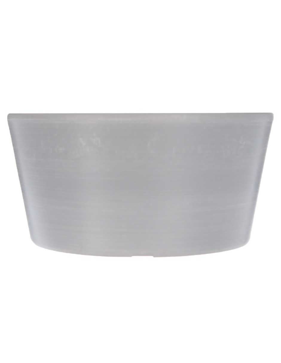 MACETA CILINDRO PLÁSTICO, GRIS