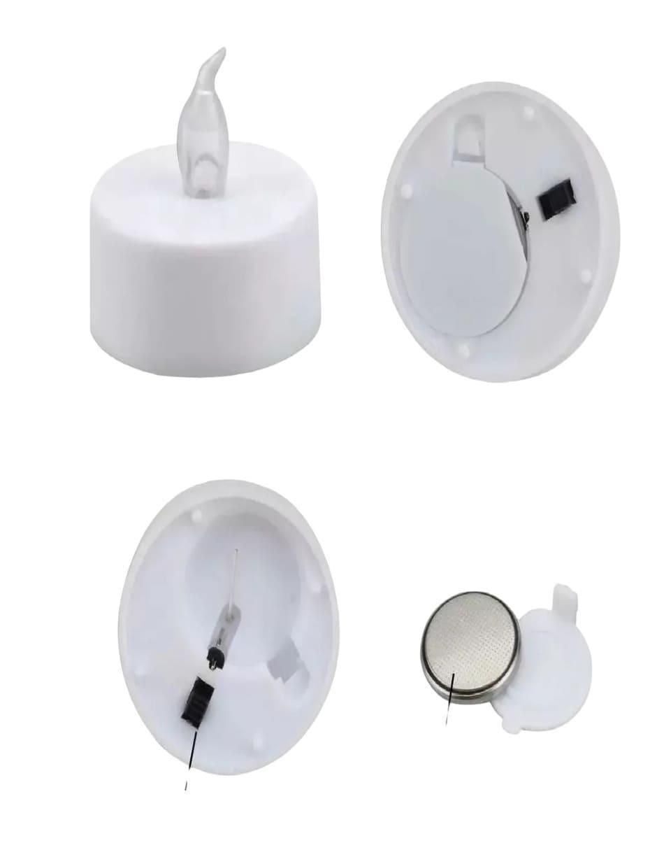 Set de vela LED 4
