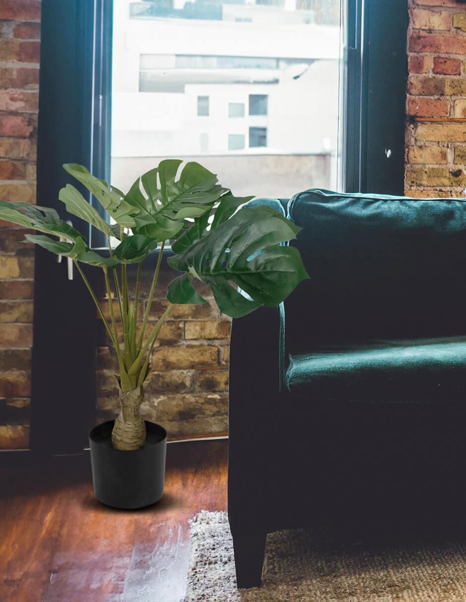 Monstera artificial 6