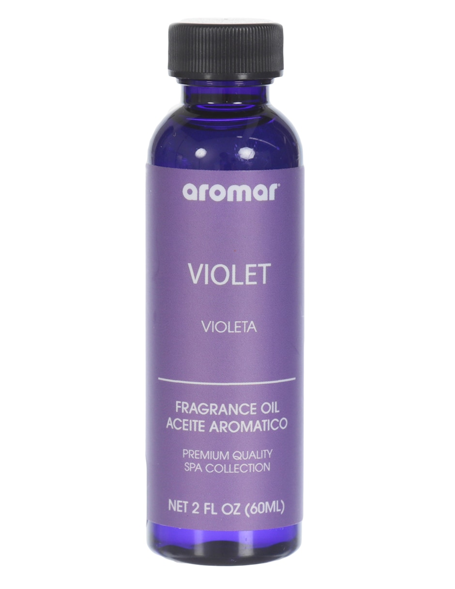 P&J - Aceite aromático violeta de 3.4 fl oz, aroma para velas, fabricación  de jabón, aceite difusor, aromas frescos