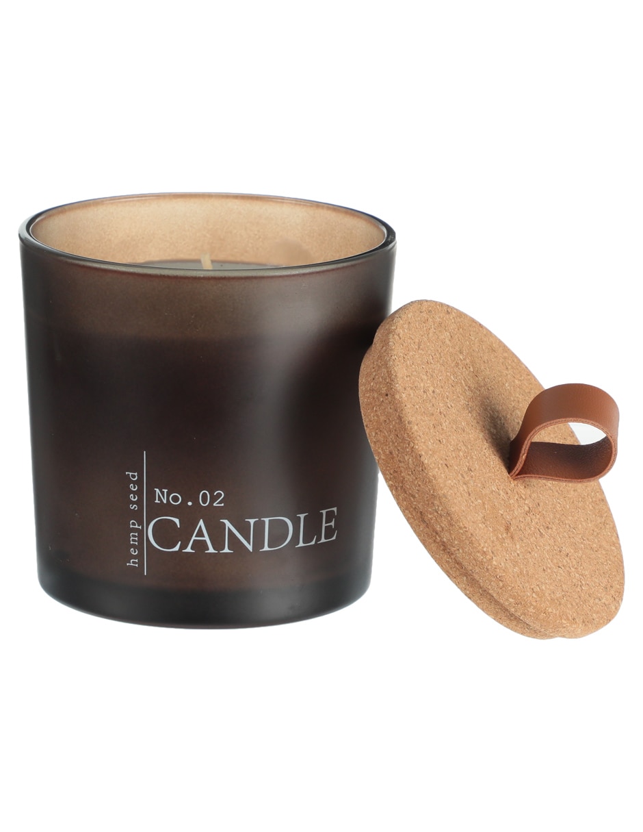 Vela con tapa Candle aroma hemp garden 3