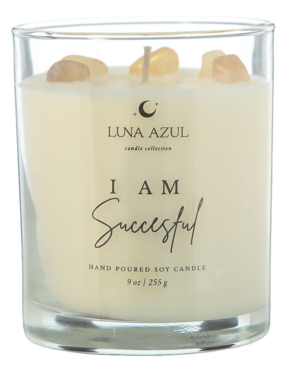 Vela jar I Am Successful aroma bergamota