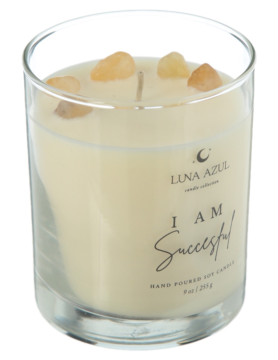 Vela jar I Am Successful aroma bergamota 2