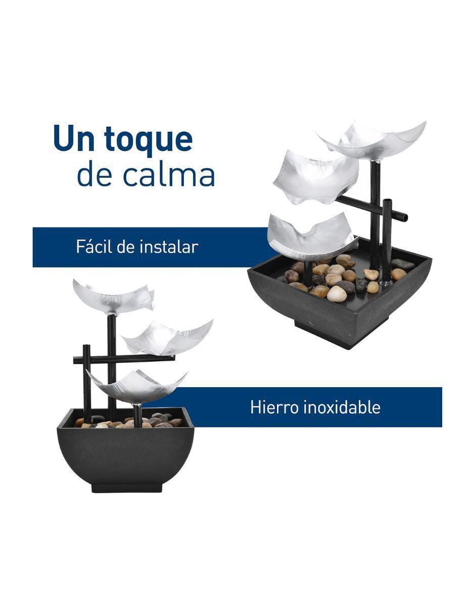 Fuente de agua con luz y movimiento de plástico 4