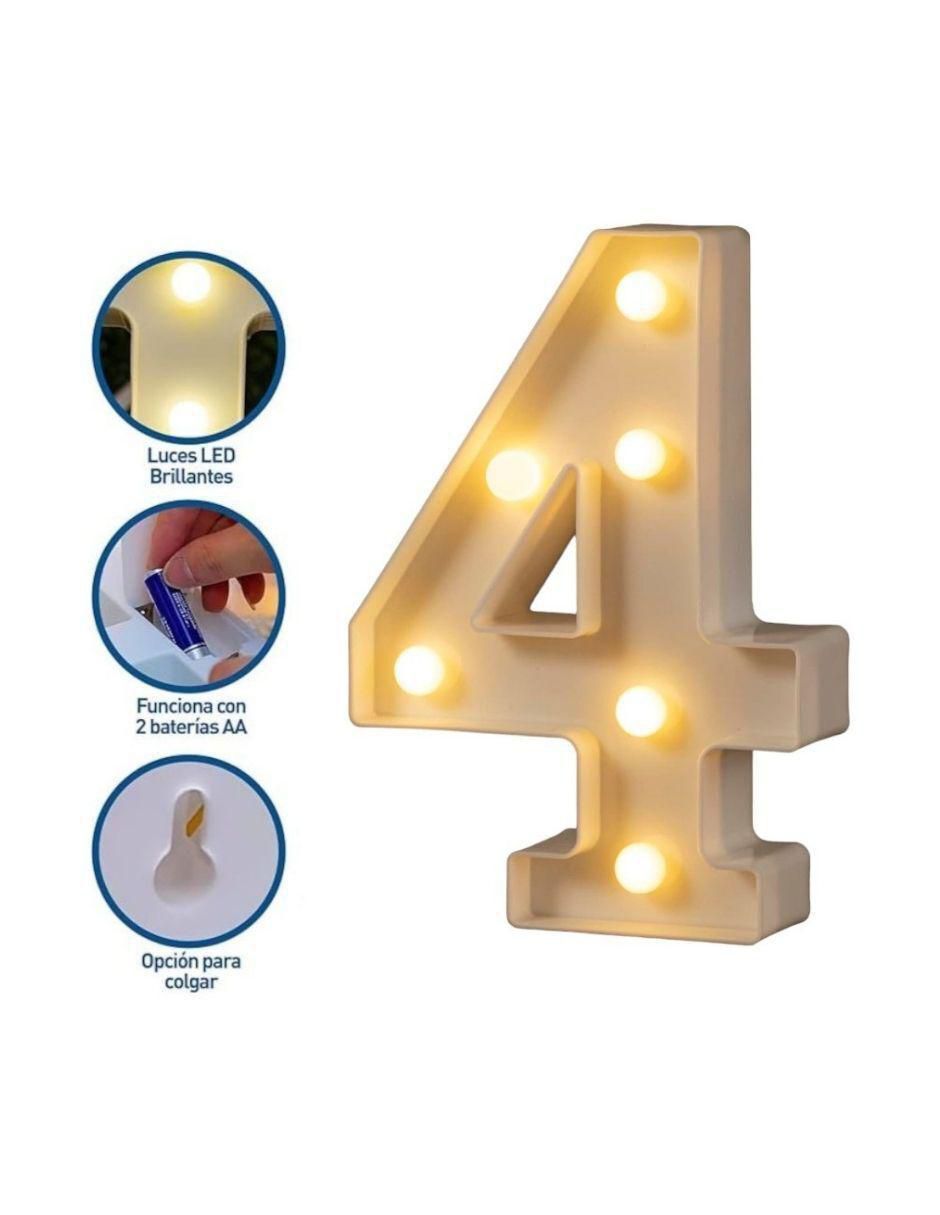 Lámpara decorativa LED 4