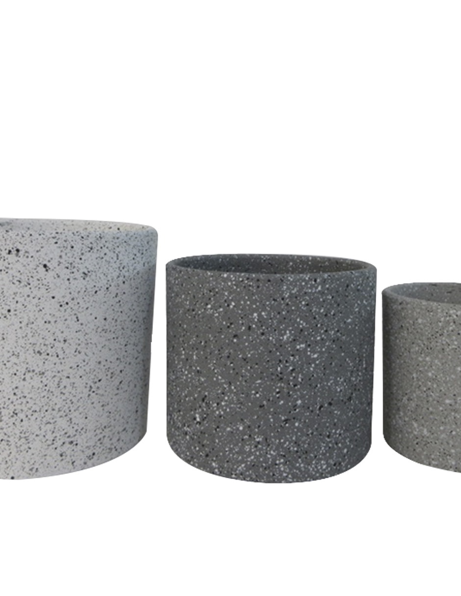 Set maceta de cerámica con sistema automático de riego 3