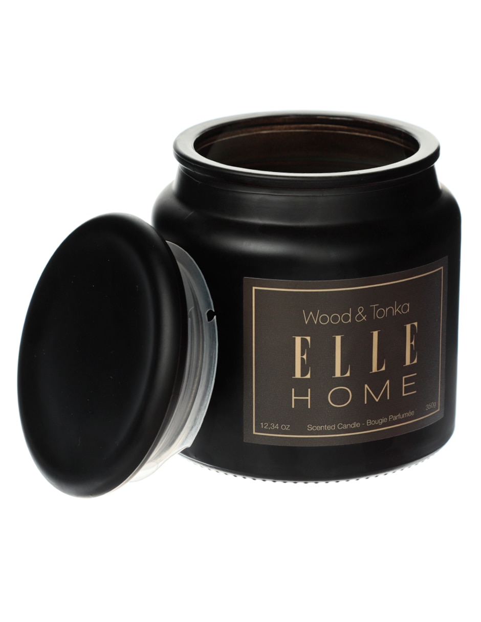 Vela con tapa Wood & Tonka aroma amaderado 2