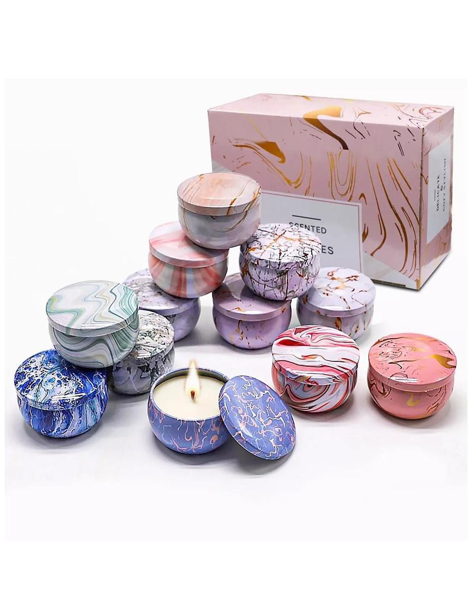 Vela 12 piezas varios aromas 3
