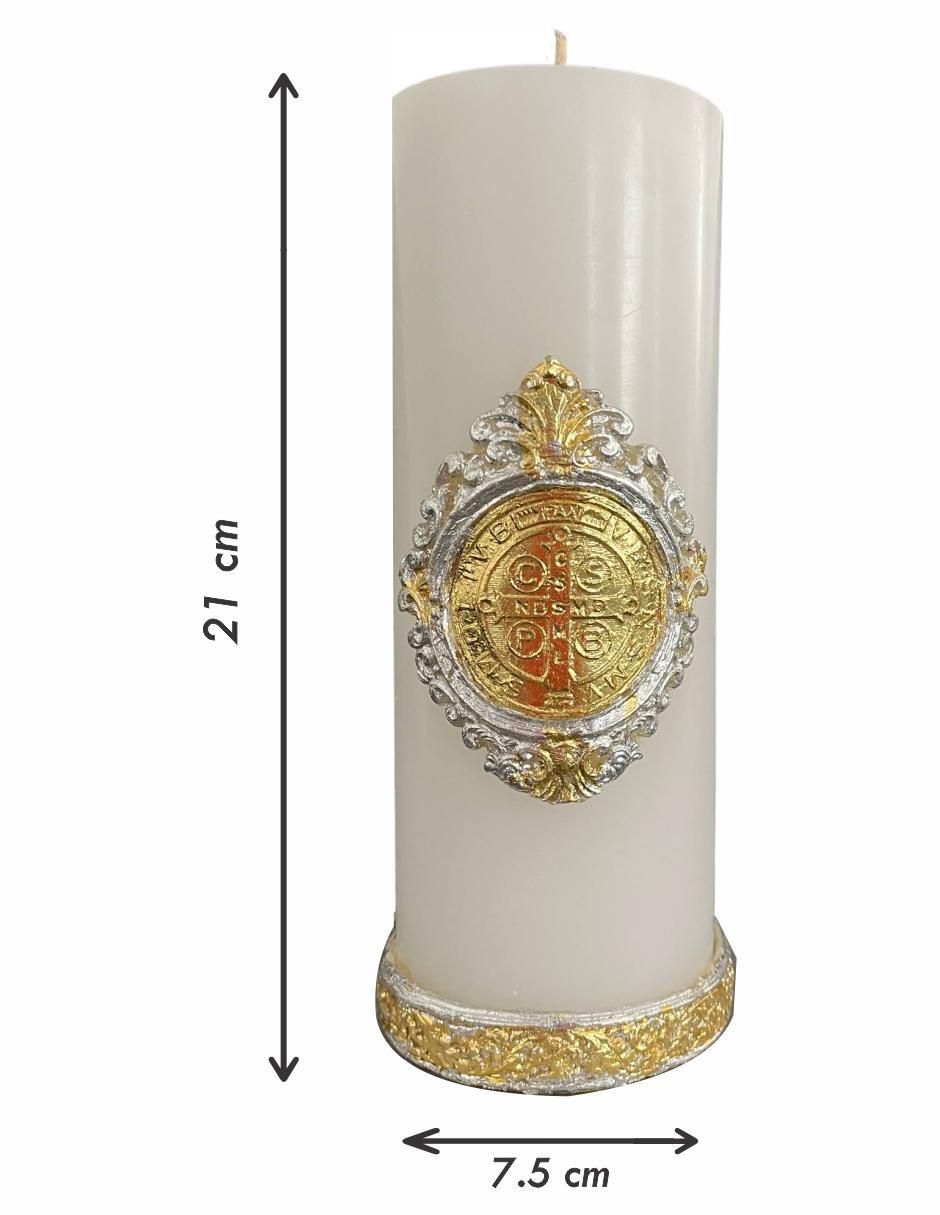 Vela cirio San Benito 1 pieza 7