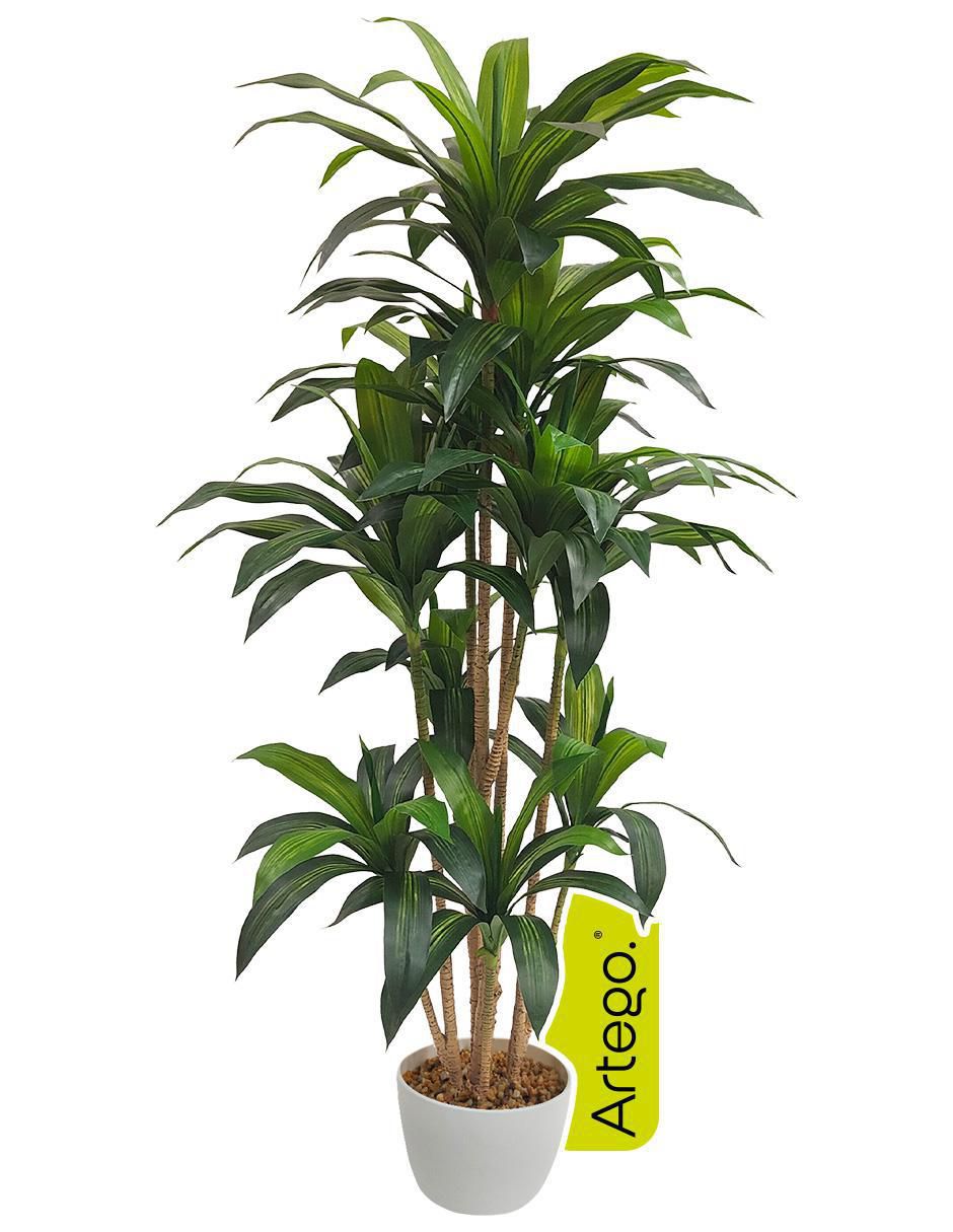Palo de brasil artificial con maceta