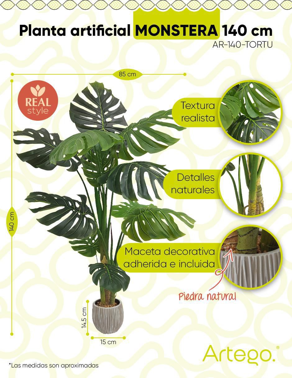 Monstera artificial 9