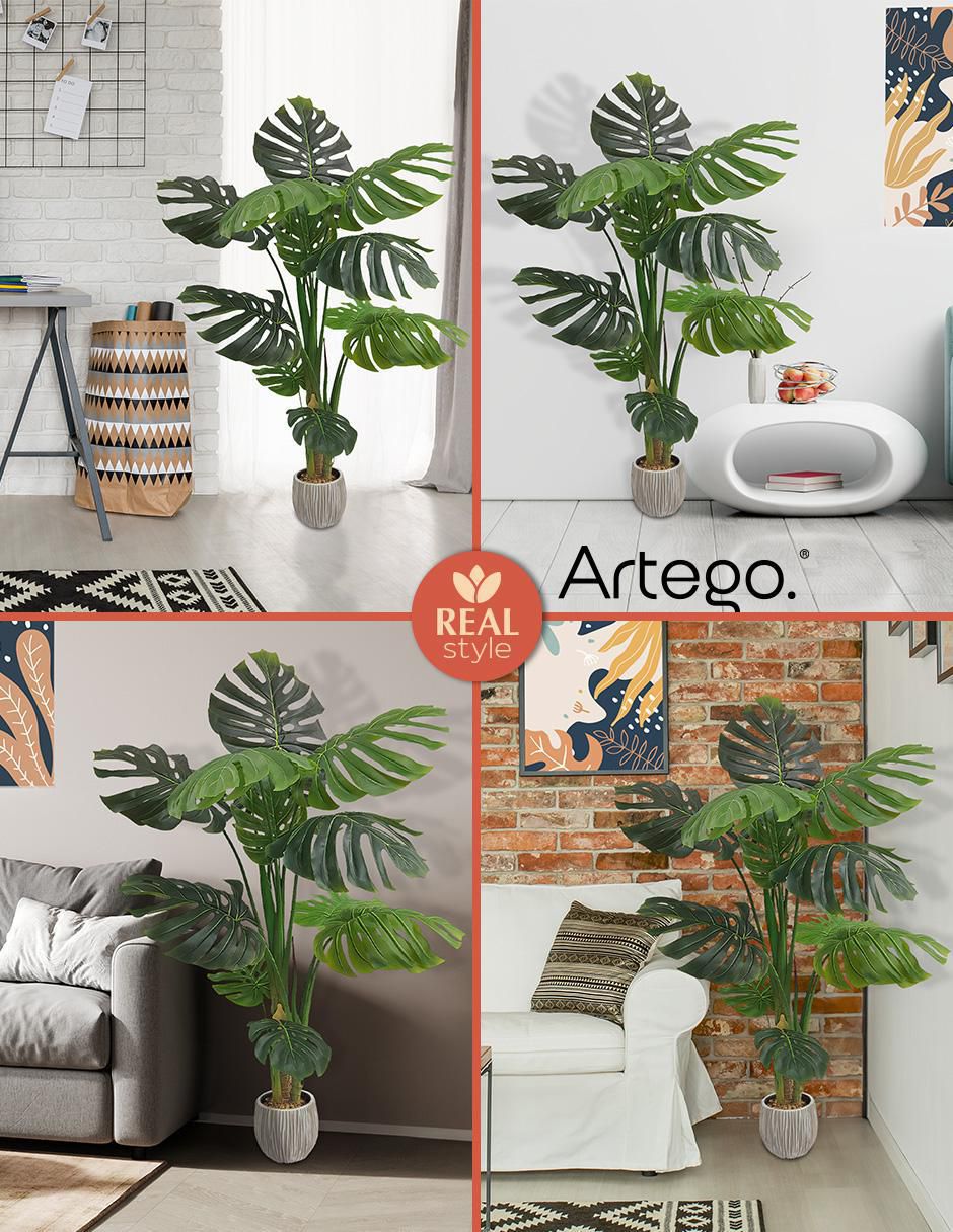 Monstera artificial 4