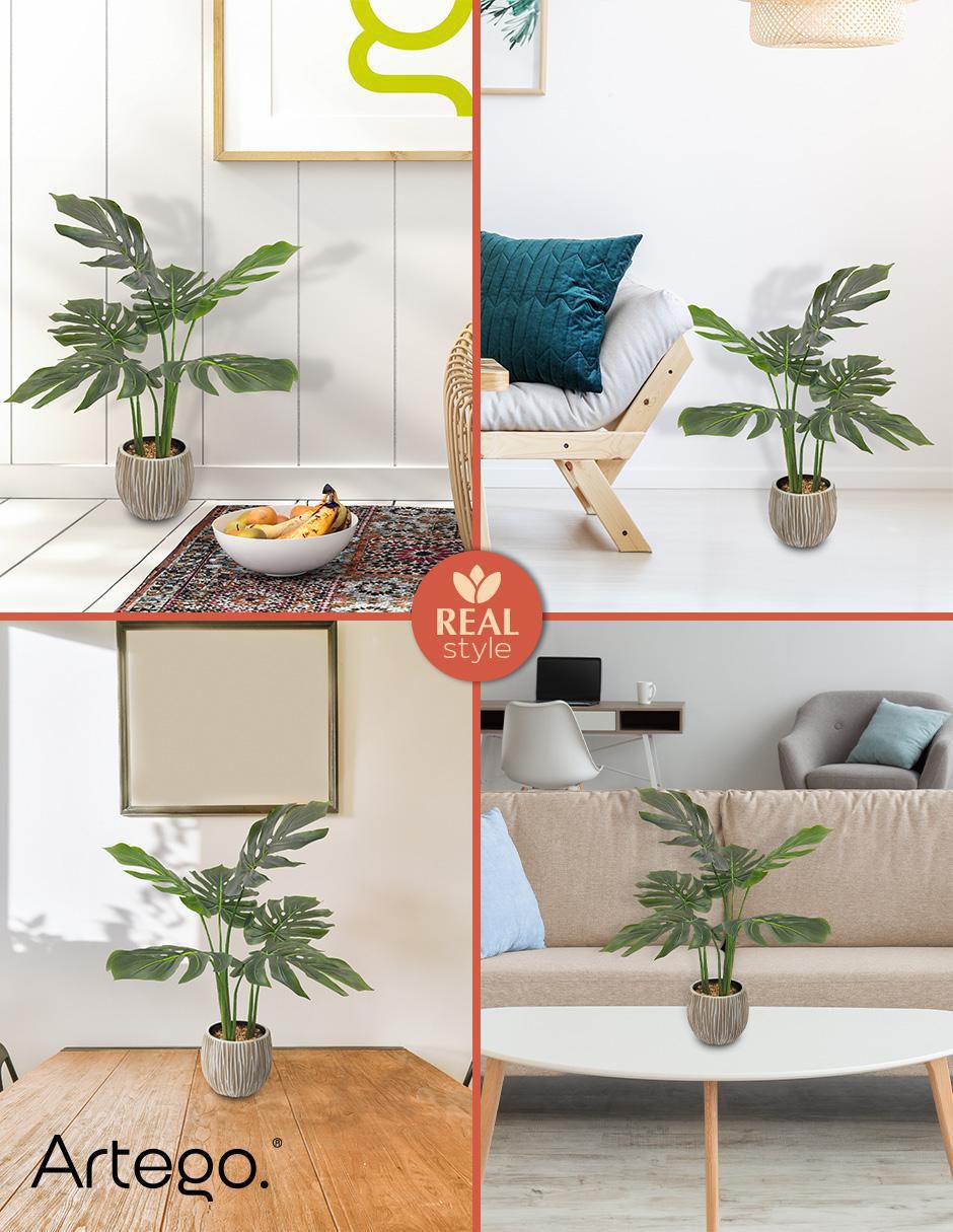 Monstera artificial 4