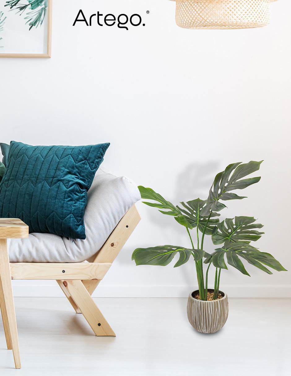 Monstera artificial 6