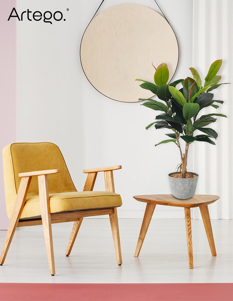 Ficus artificial con maceta 8