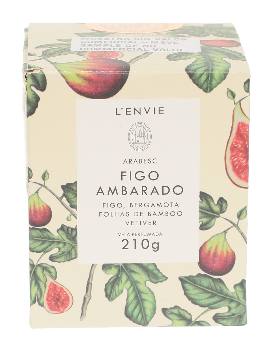 Vela aromática 2 piezas aroma higo 7