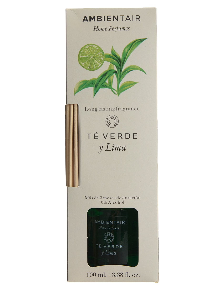 Difusor vara Home Perfumes aroma té verde y lima 5