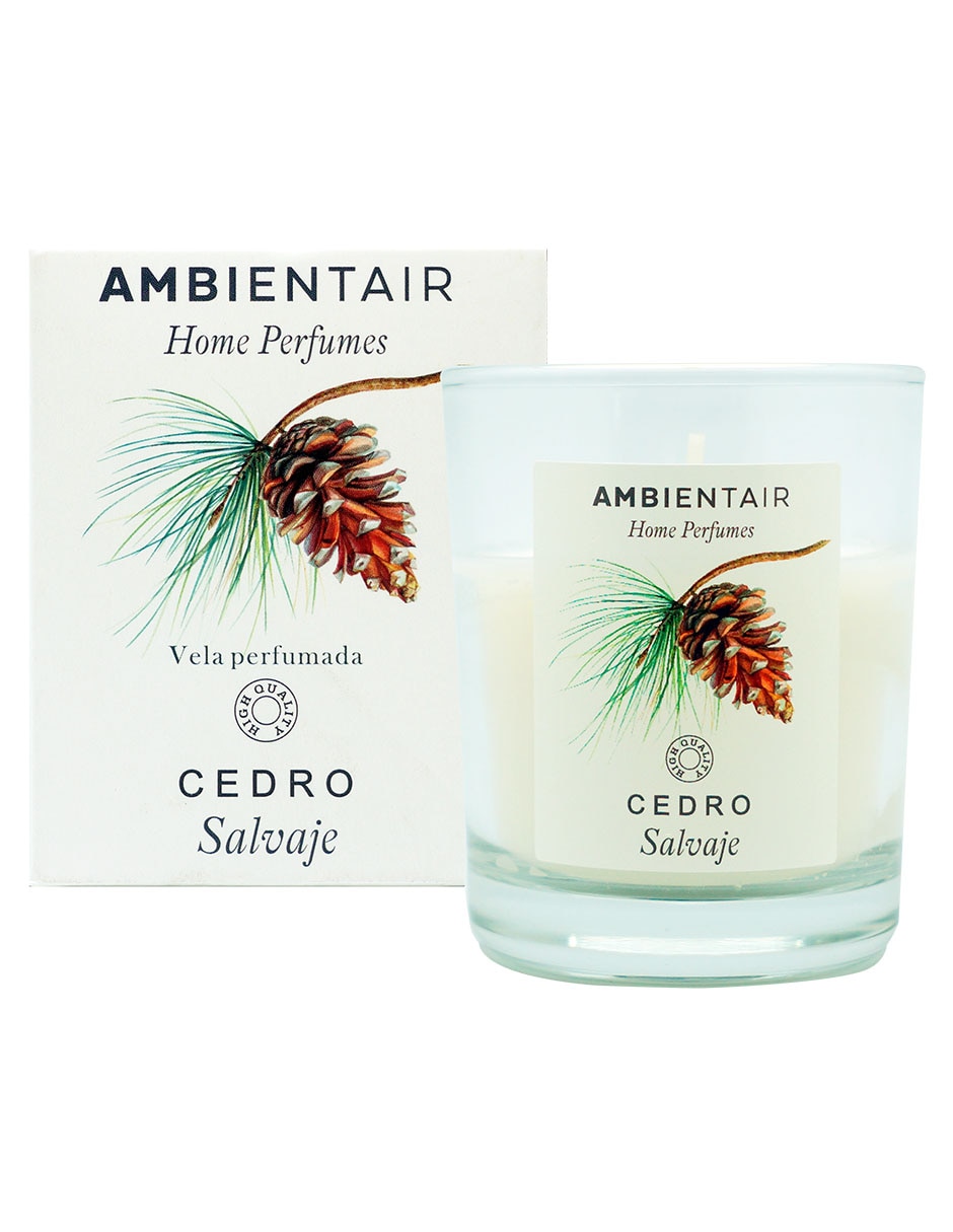 Vela aromática Home Perfumes aroma cedro Vela aromática Home Perfumes aroma cedro