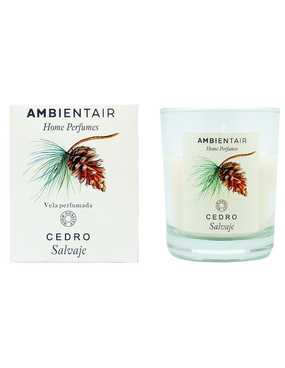 Vela aromática Home Perfumes aroma cedro 2