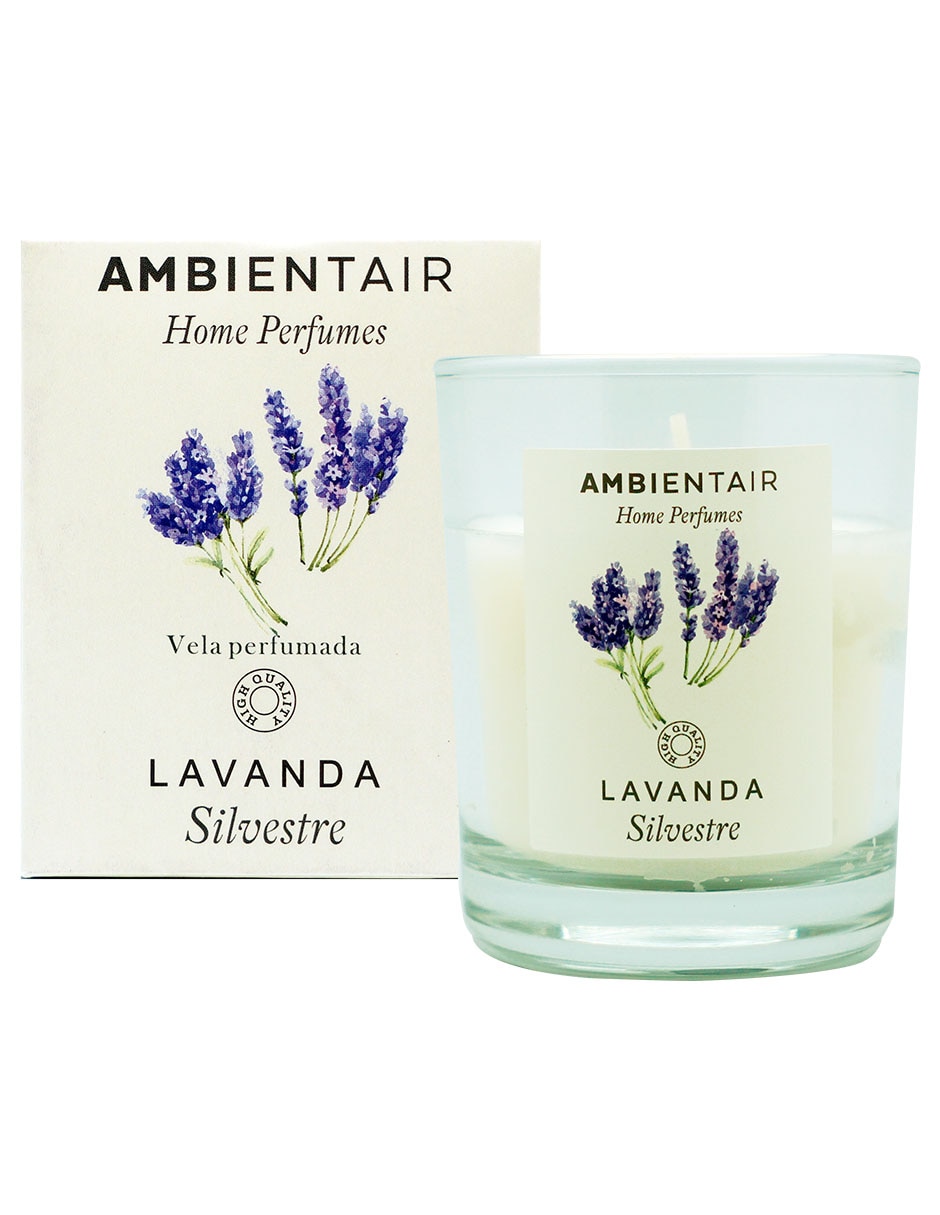 Vela aromática Home Perfumes aroma lavanda