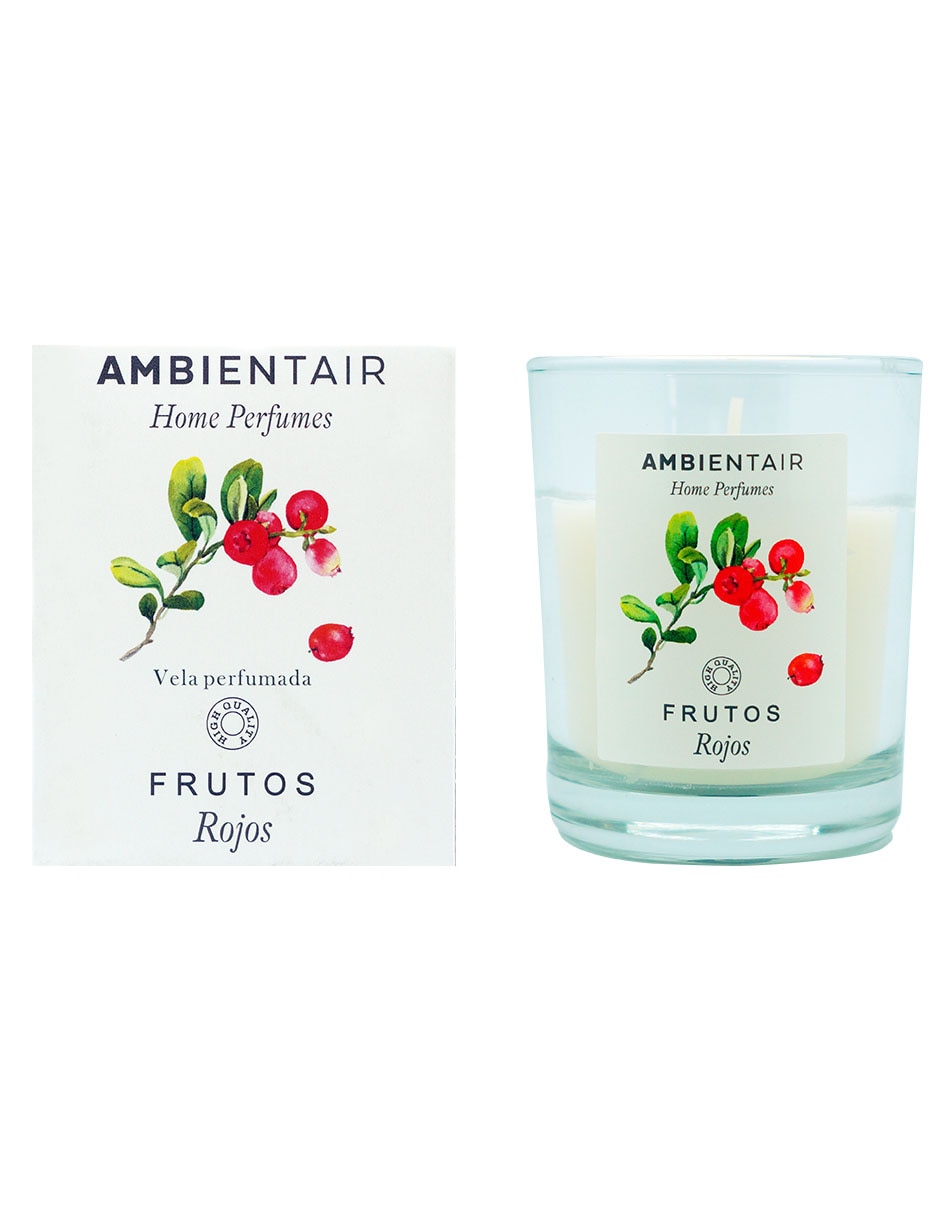 Vela aromática Home Perfumes aroma frutos rojos 2