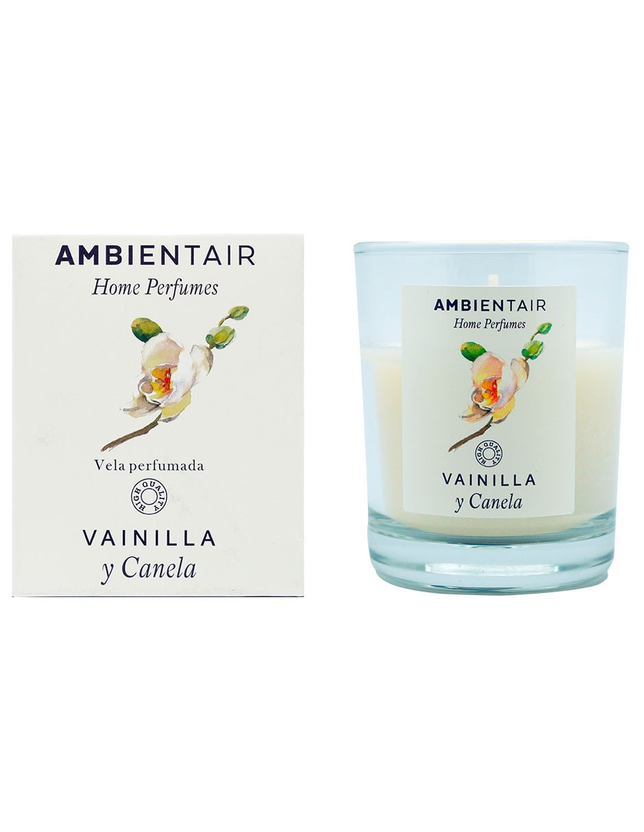 Vela aromática Home Perfumes aroma vainilla y canela 2