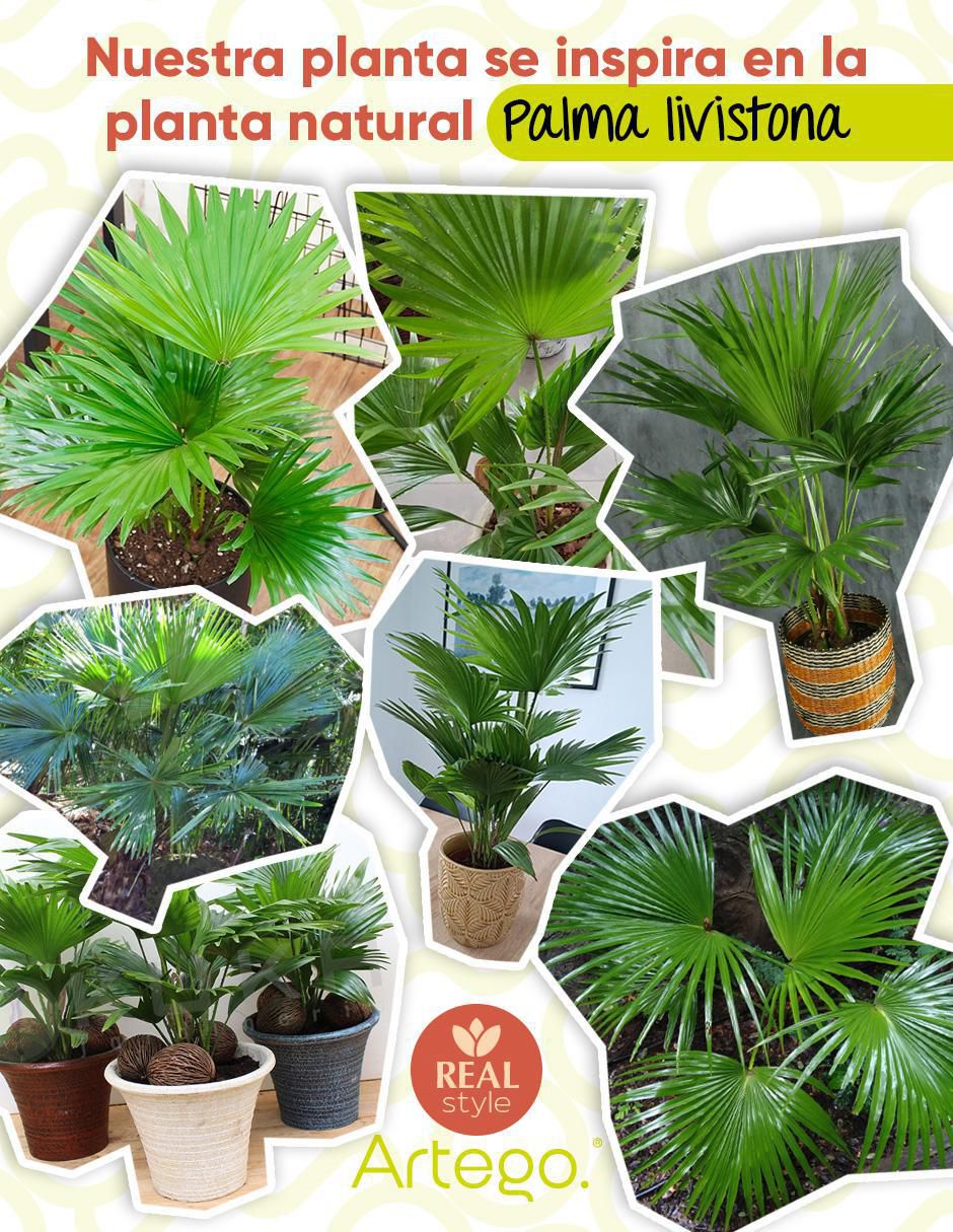 Palmera artificial con maceta 3