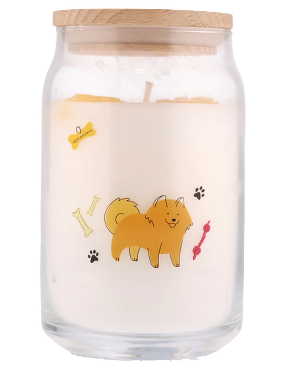 Vela con tapa Pomerania aroma floral frutal Vela con tapa Pomerania aroma floral frutal