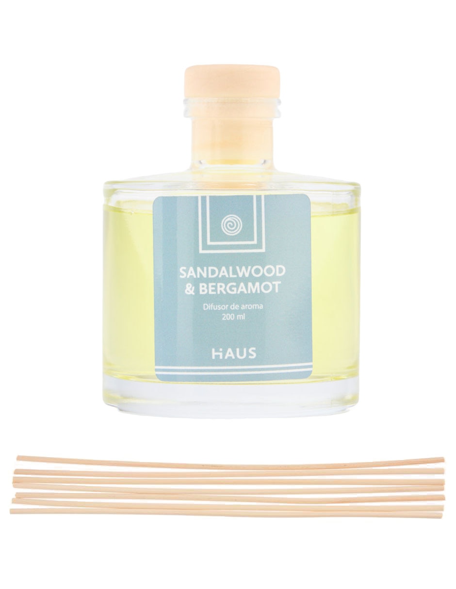 Difusor vara aroma sandalwood & bergamot