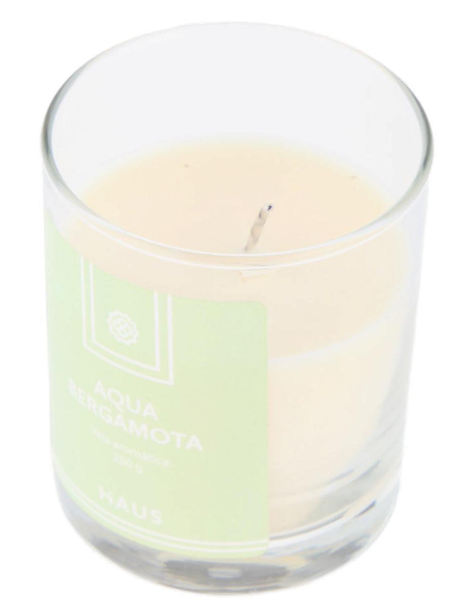 Vela aromática aroma aqua bergamota 3