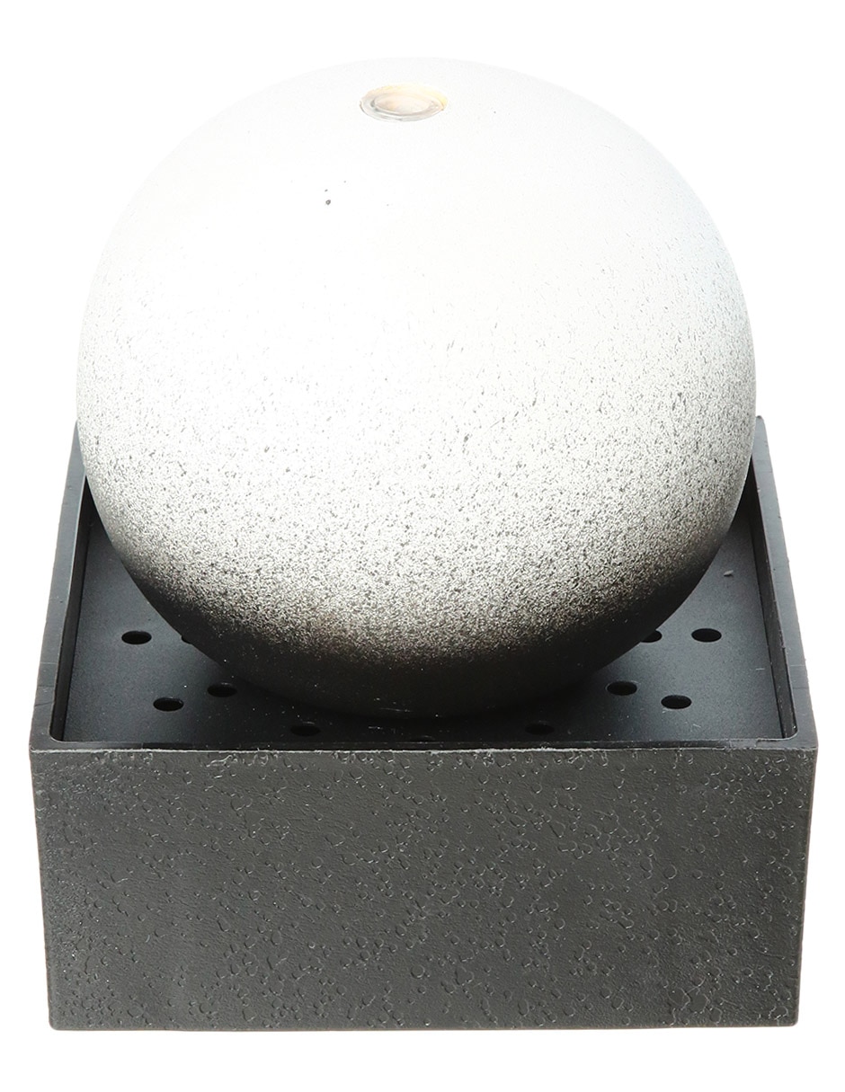Fuente de agua Esfera con luz de plástico 2