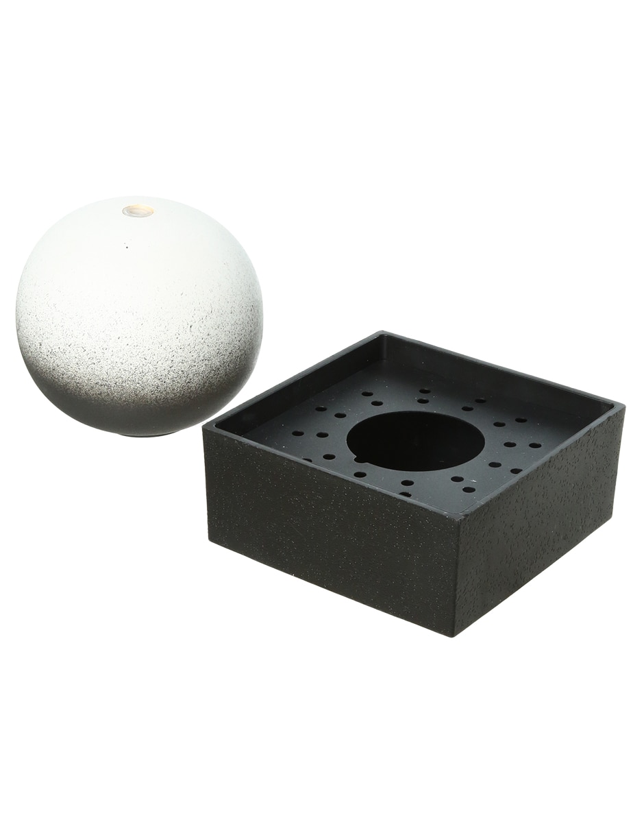 Fuente de agua Esfera con luz de plástico 3