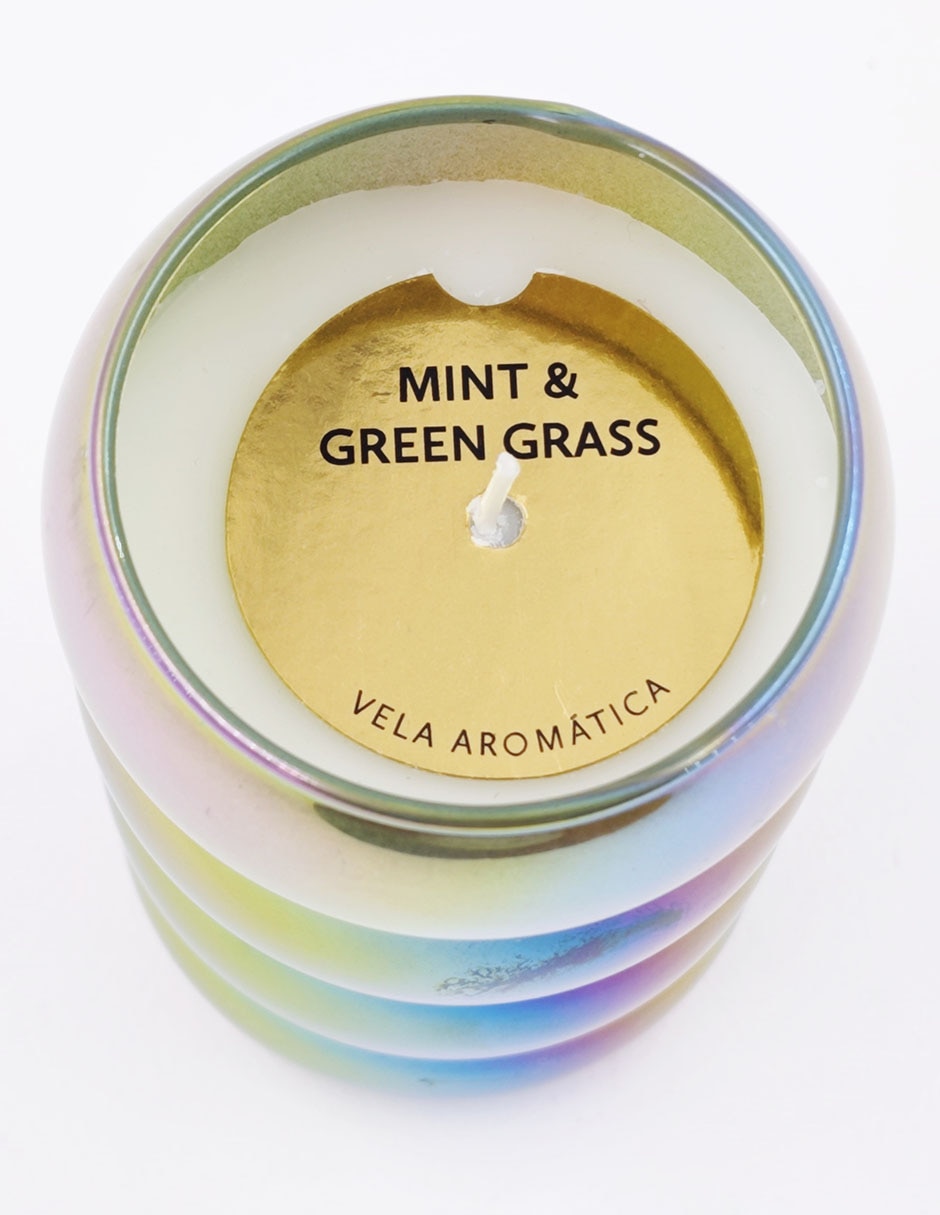 Vela aromática aroma menta 3