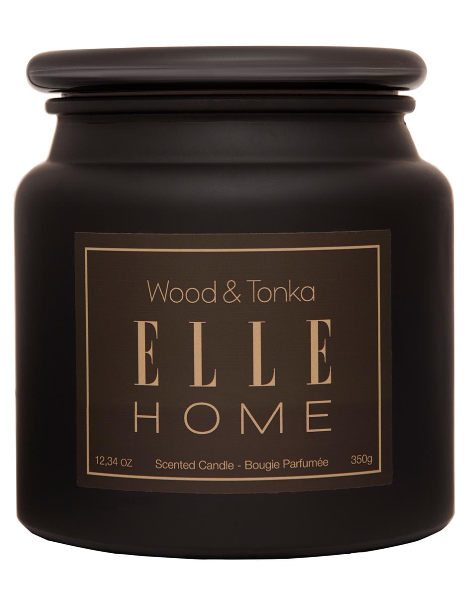 Vela aromática aroma wood and tonka