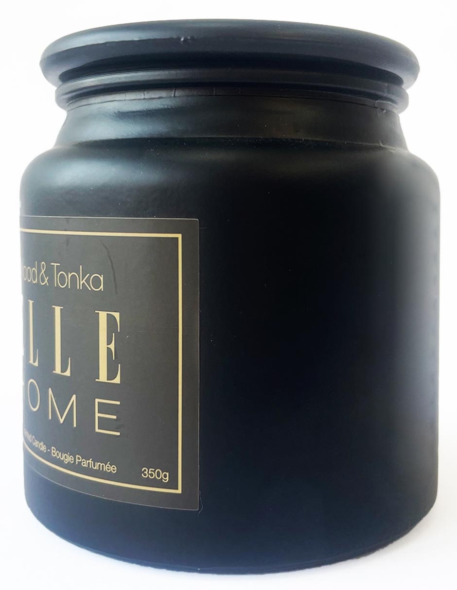 Vela aromática aroma wood and tonka 3