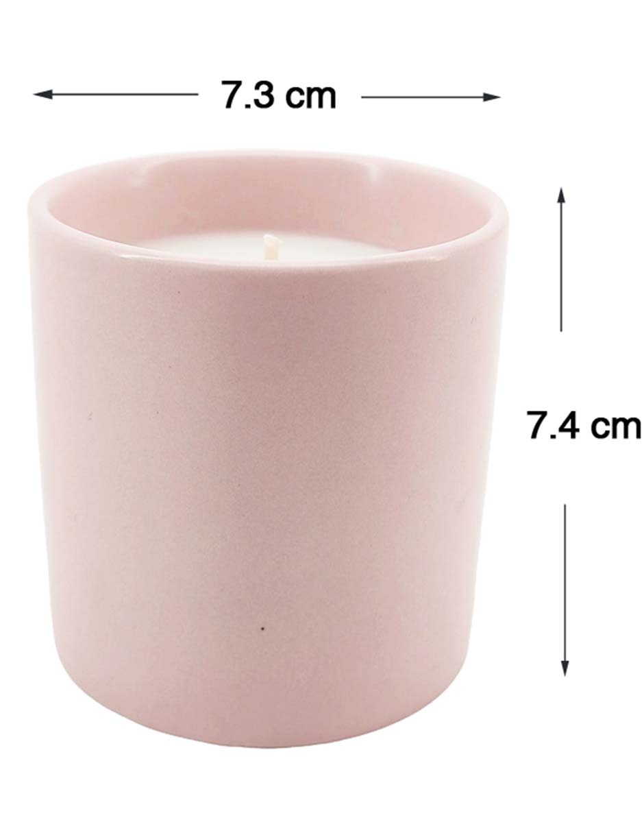 VELA VELA JAR, SIN TAMAÑO, ROSA CLARO