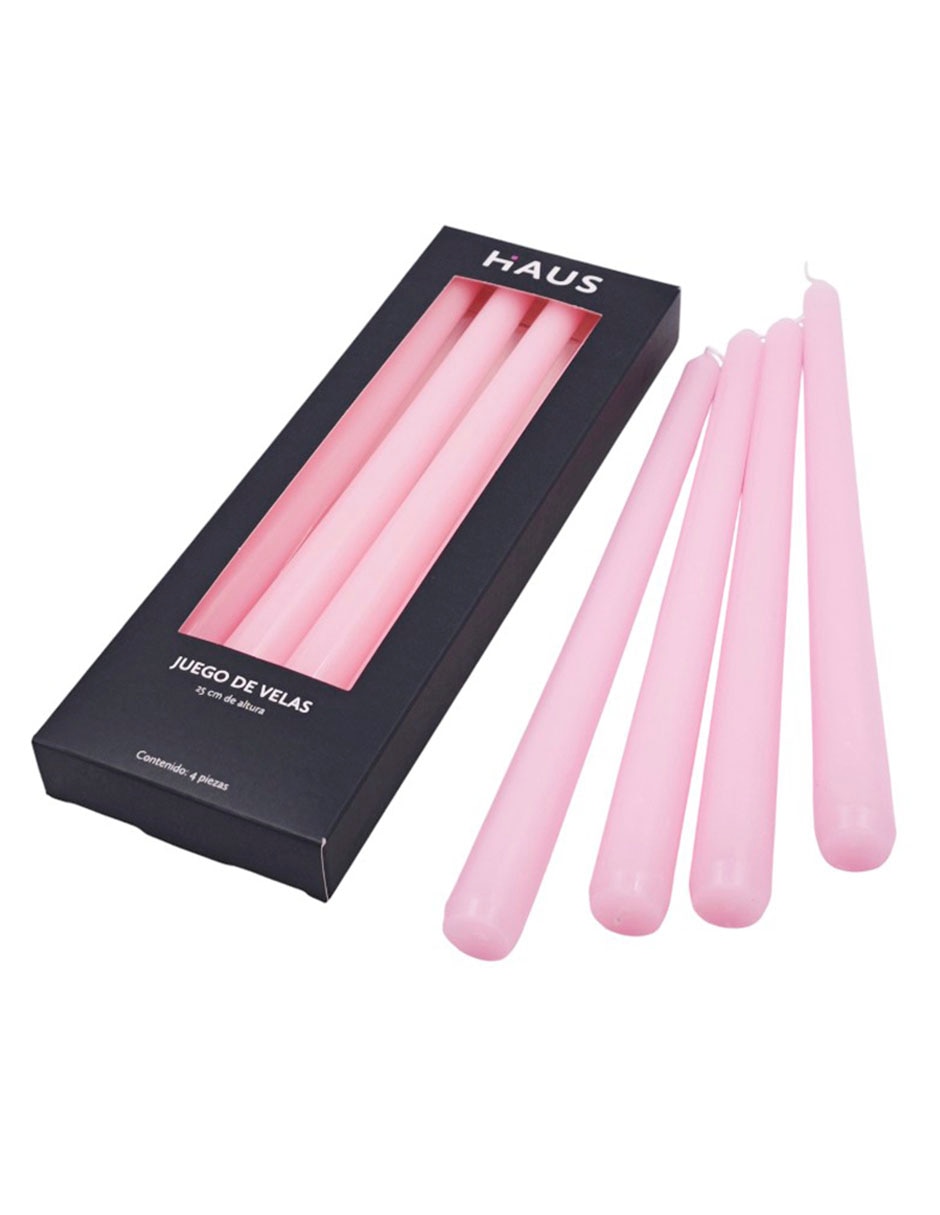 Set vela 4 piezas