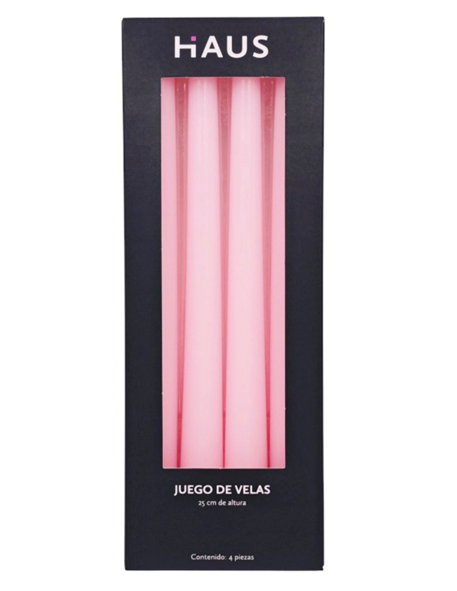 Set vela 4 piezas 4