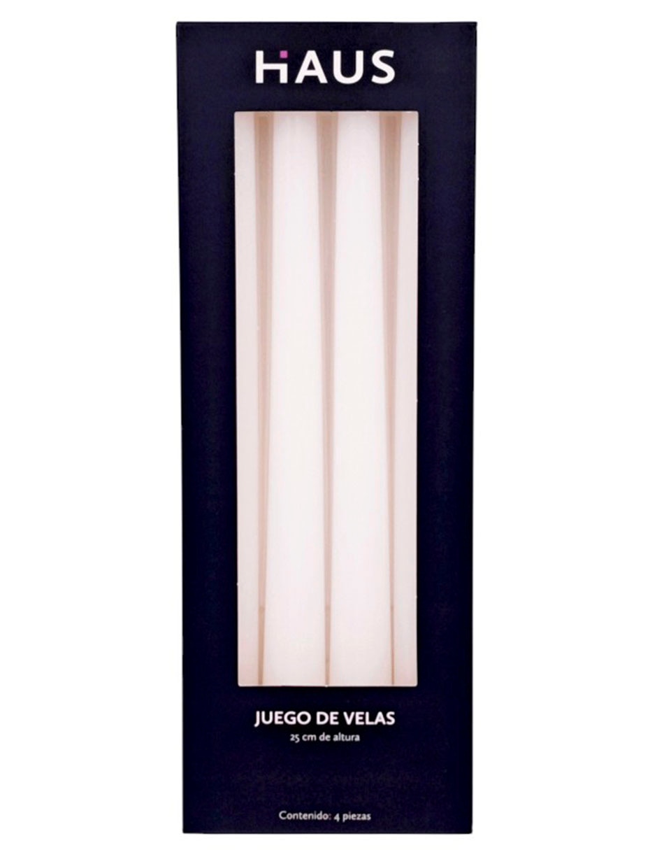 Set vela 4 piezas 4
