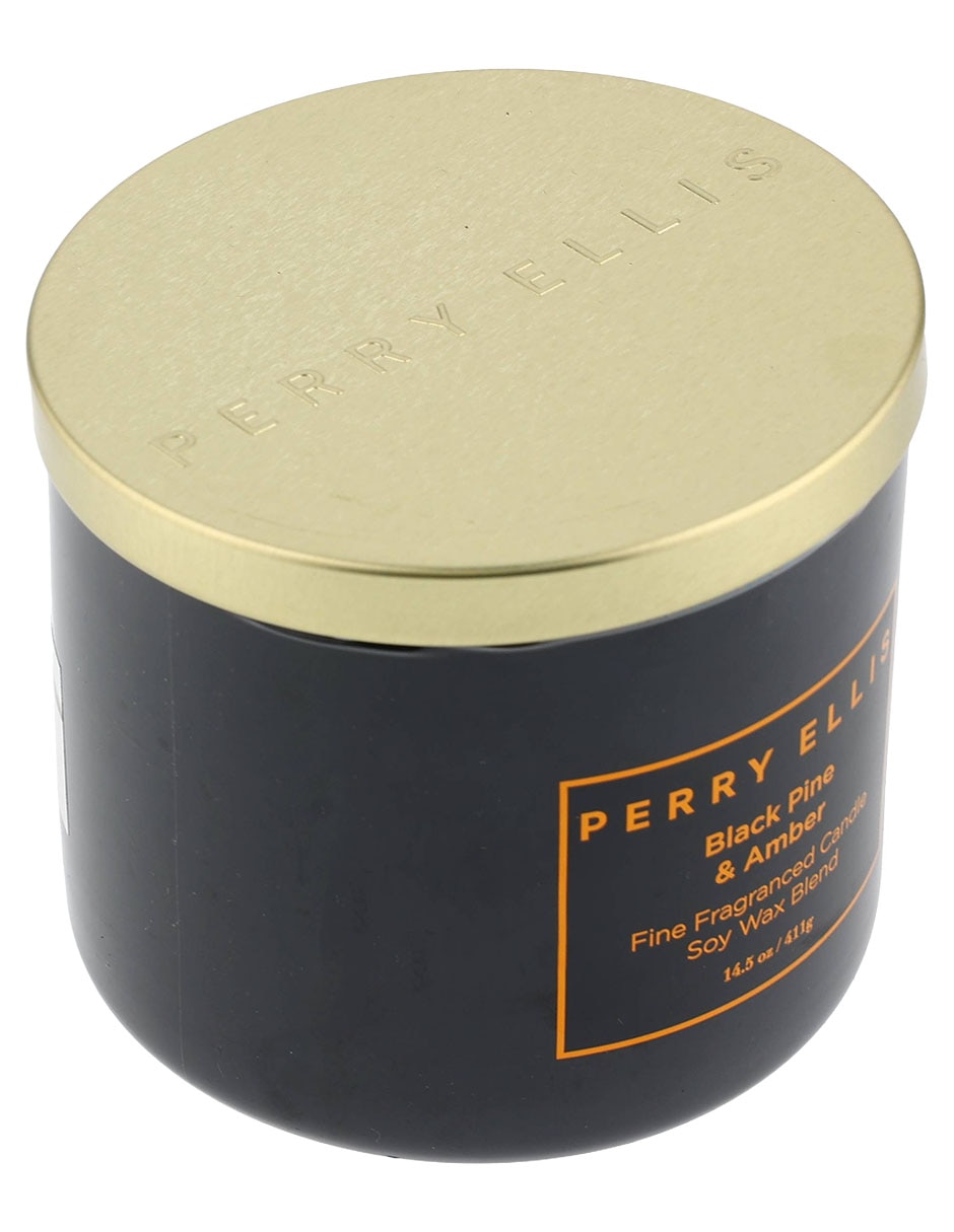 Vela aromática Black Pine & Amber aroma pino 3