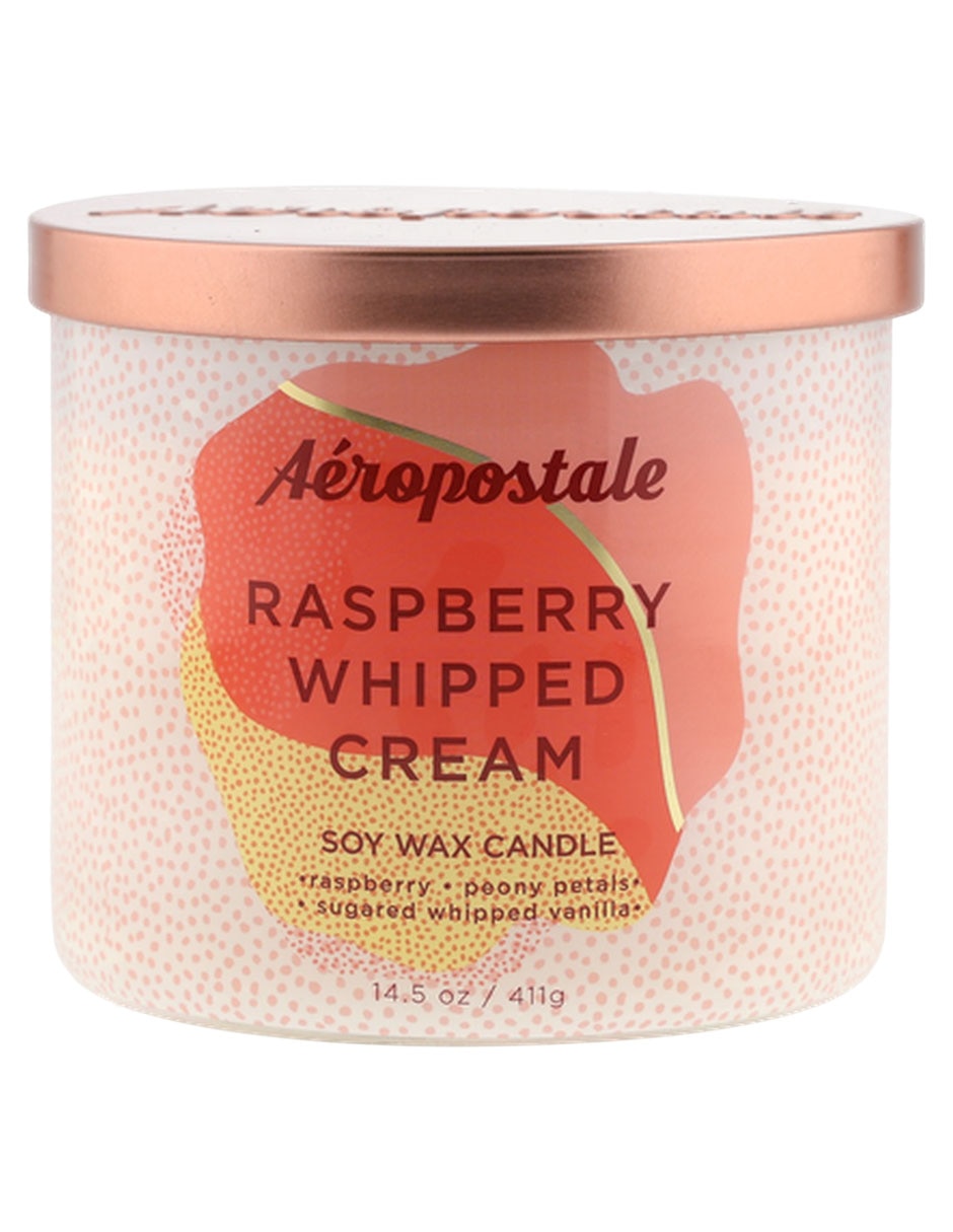 Vela aromática Raspberry Whipped Cream aroma frambuesa