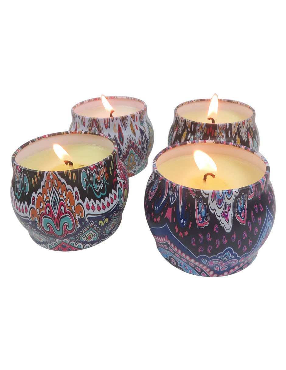 Vela aromática 4 piezas 2