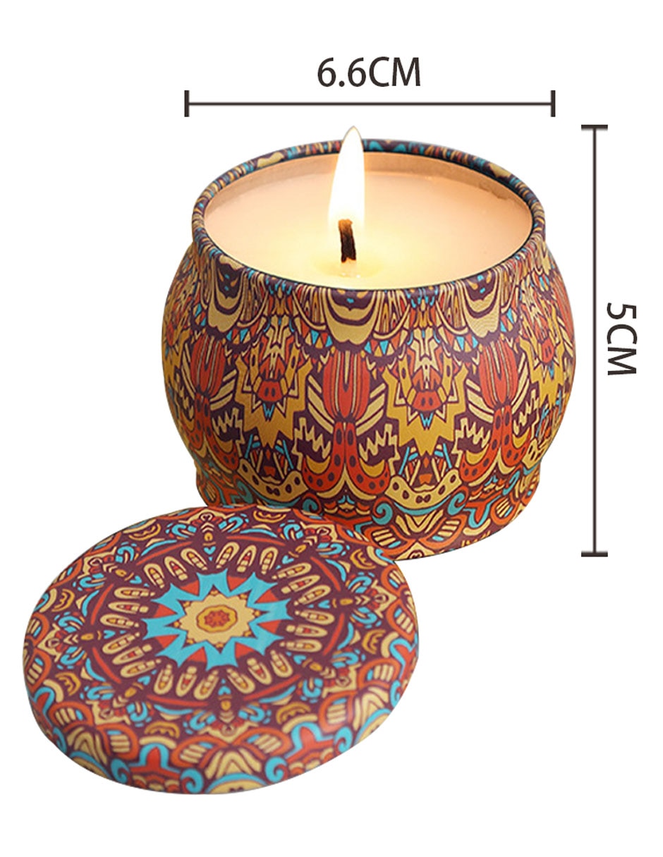 Set de velas aromáticas 8 piezas 12