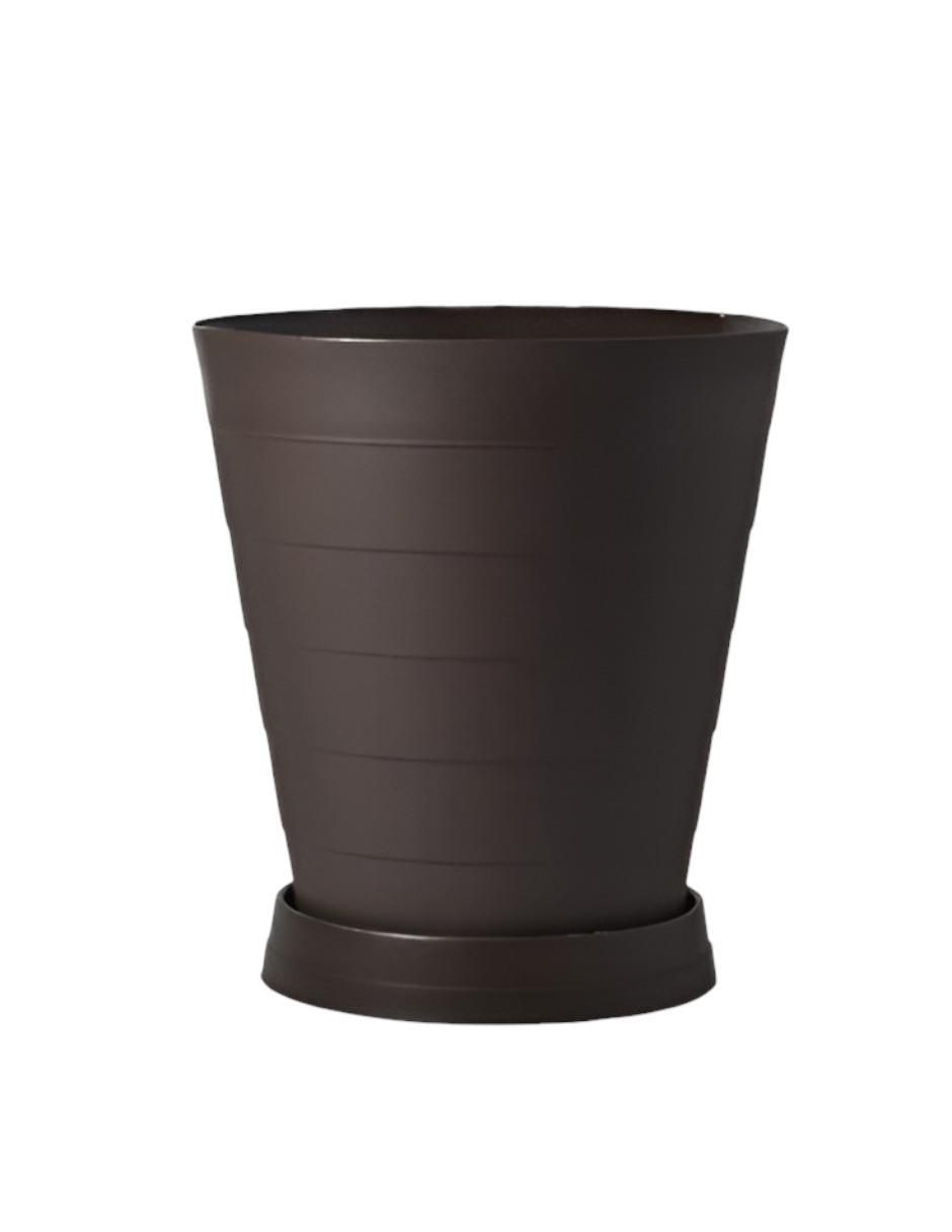 Set maceta de plástico con sistema automático de riego